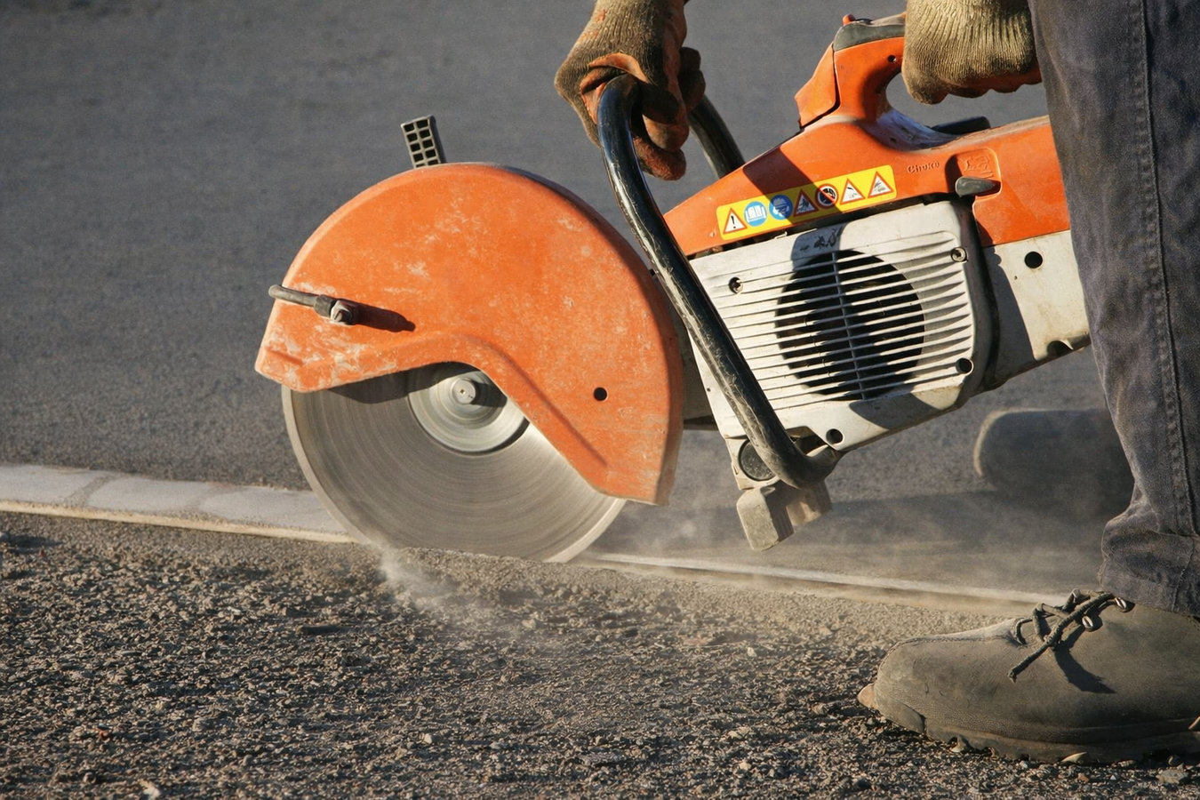 Concrete cutting in La Mesa, CA